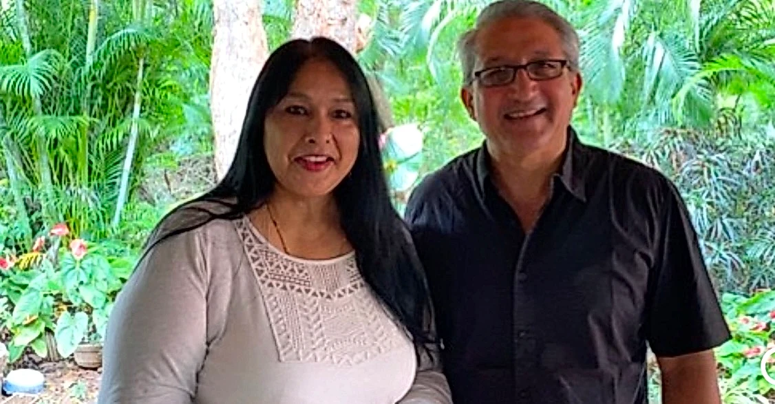 Leonard and Georgia Hatherell at Georgia Sunshine Village